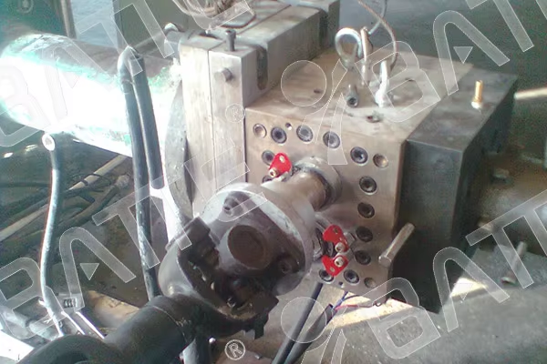 polymer melt gear pump