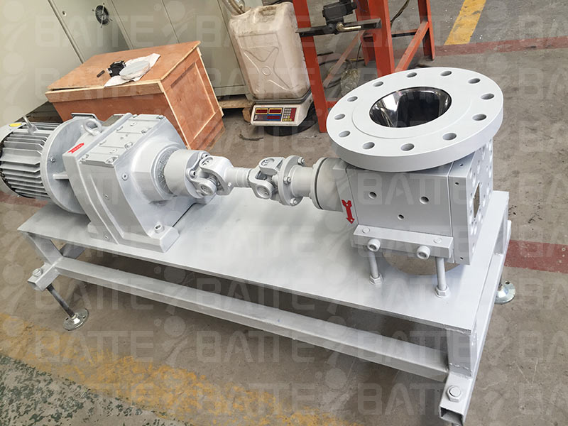 polymer melt pump for reactor kettle