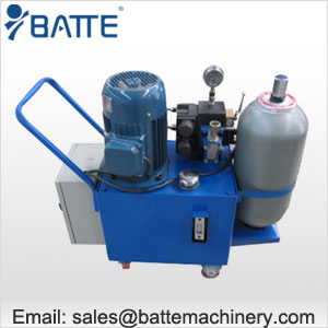 hydraulic station for screen changer